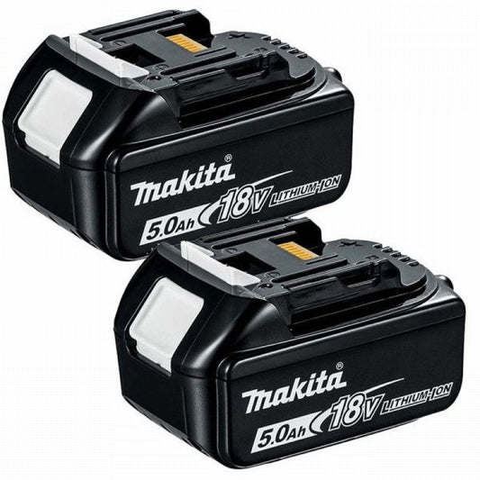 Makita BL1850B 5.0Ah 18V LXT Li-Ion Battery – Set of 2